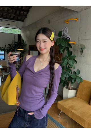 sexy long sleeve top 02