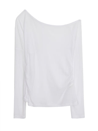 white long sleeve blouse