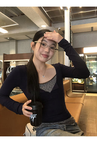 sexy long sleeve top