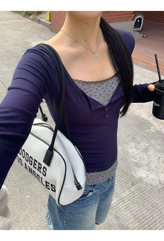 sexy long sleeve top