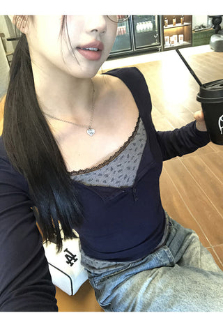 sexy long sleeve top