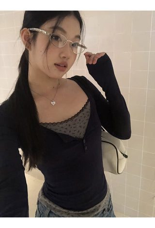 sexy long sleeve top