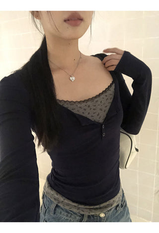 sexy long sleeve top