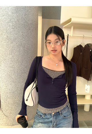 sexy long sleeve top