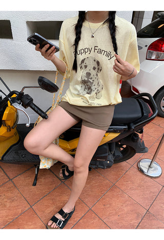 brown culotte skirt