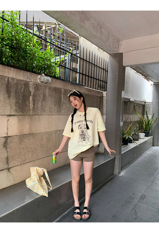 brown culotte skirt
