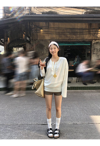 brown culotte skirt
