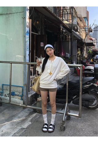 brown culotte skirt