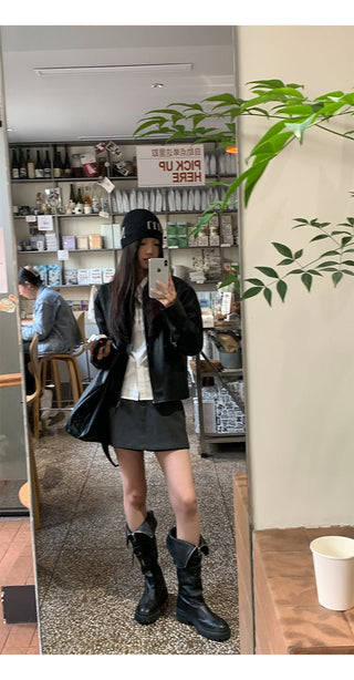 high waist culotte skirt