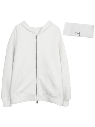 white cozy sweater