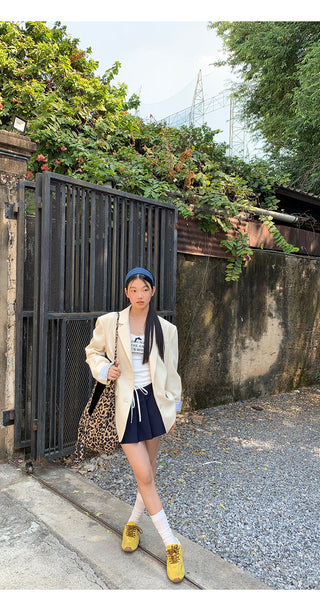 white cozy sweater