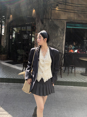 gray elegant suit