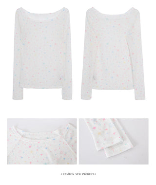white off-shoulder tops