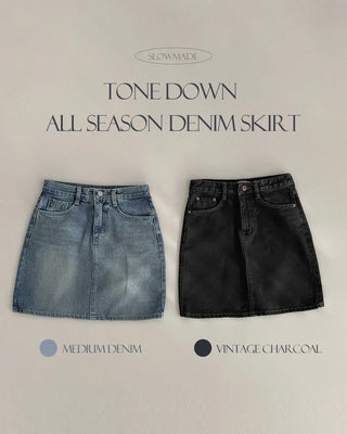 Denim skirt - 2 colors