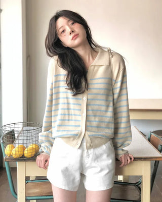 (7 colors) Color Cardigan