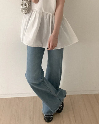 Cotton Frill Tunic