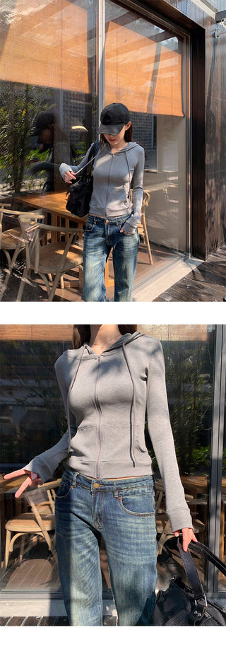 Scratch bootcut jeans