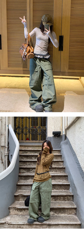 Workwear straight jeans