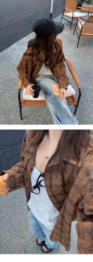 Maillard plaid shirt
