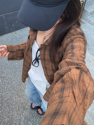 Maillard plaid shirt