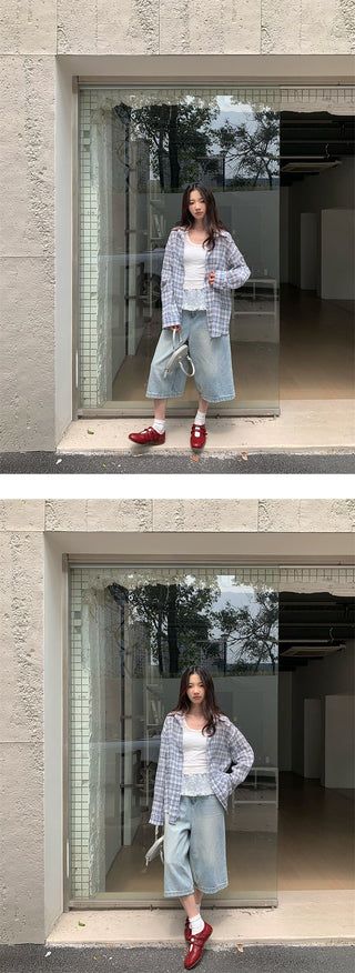 Western plaid shirt