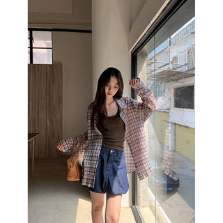 Western plaid shirt