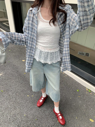 Western plaid shirt