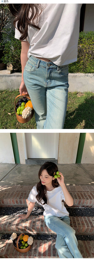 Casual bootcut jeans