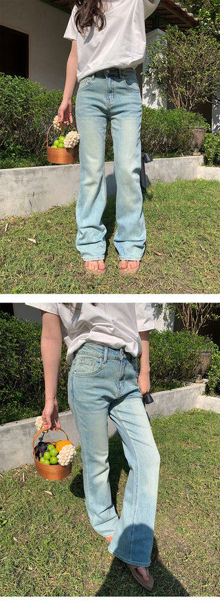 Casual bootcut jeans