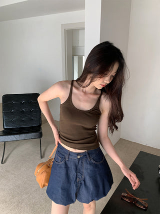 Denim skirt