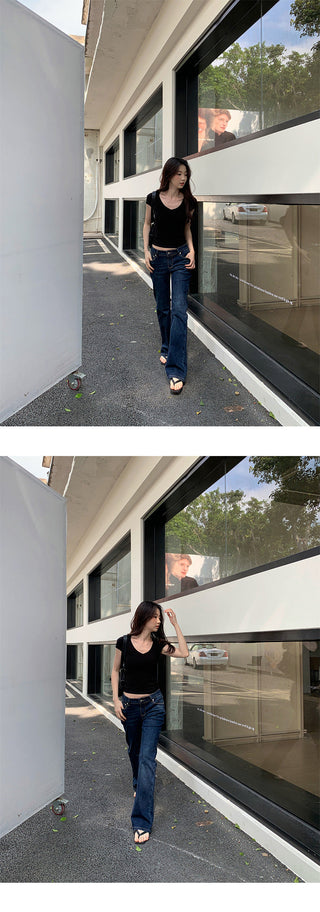 Bright skinny jeans