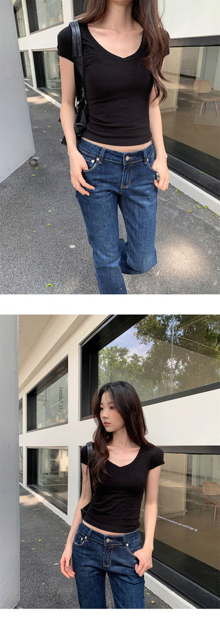 Bright skinny jeans