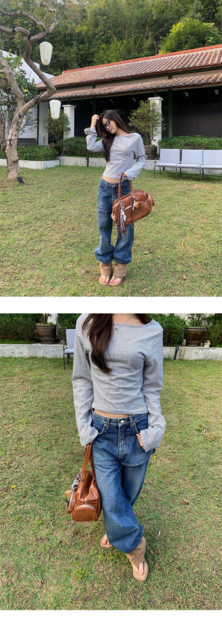 Two-piece jeans culottes