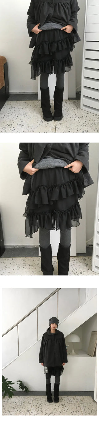Balloon Big Button Coat