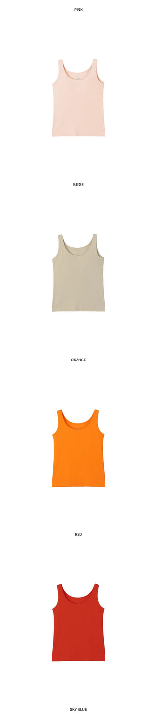 [12 colors] Sleeveless