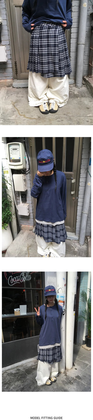 (2 colors) Frill Wide Pants