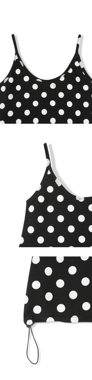 [5 colors] Dot String Camisole