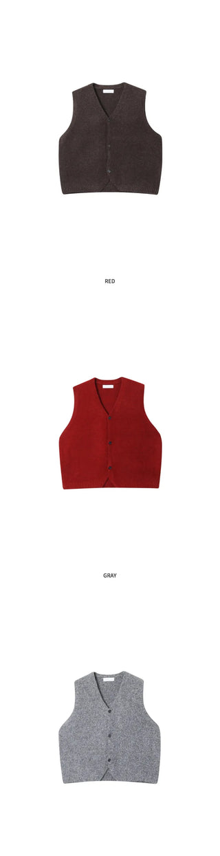 Knit vest