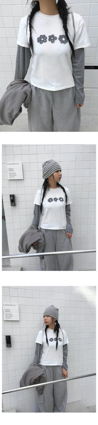 Slit wide pants (3c)