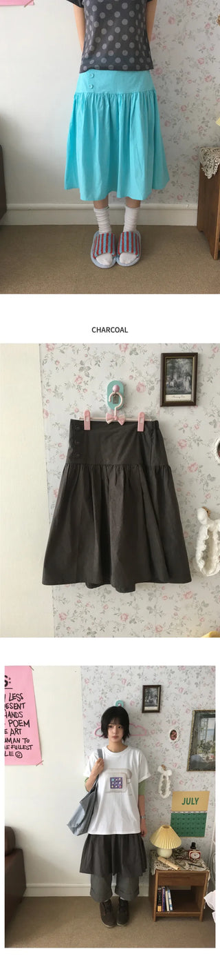 [3 colors] Scope Skirt