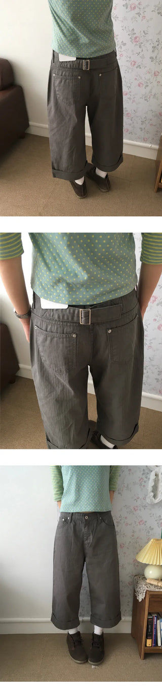[2 colors] Bermuda shorts