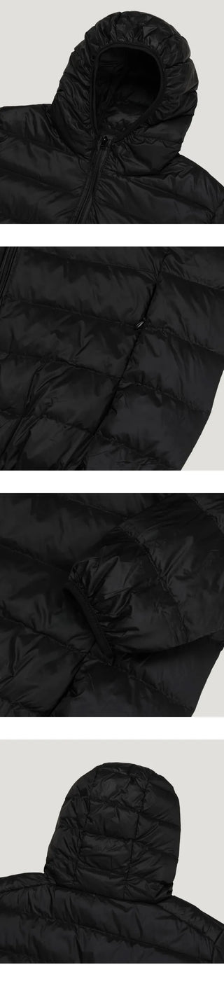 Lightweight duck down jacket