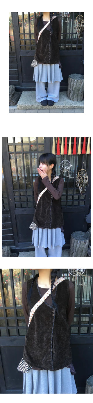 (3 colors) Long-length basic T-shirt
