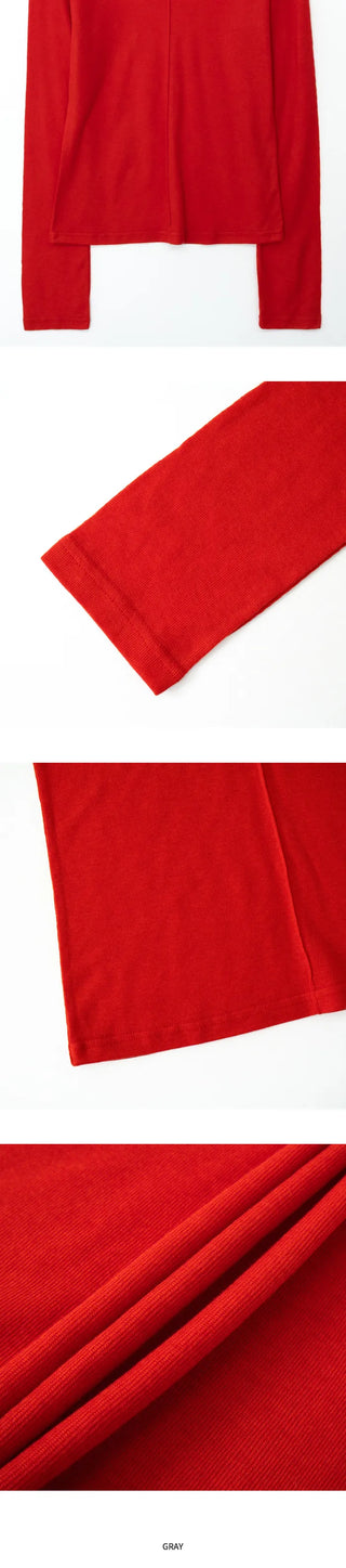[6 colors] Tucked T-shirt