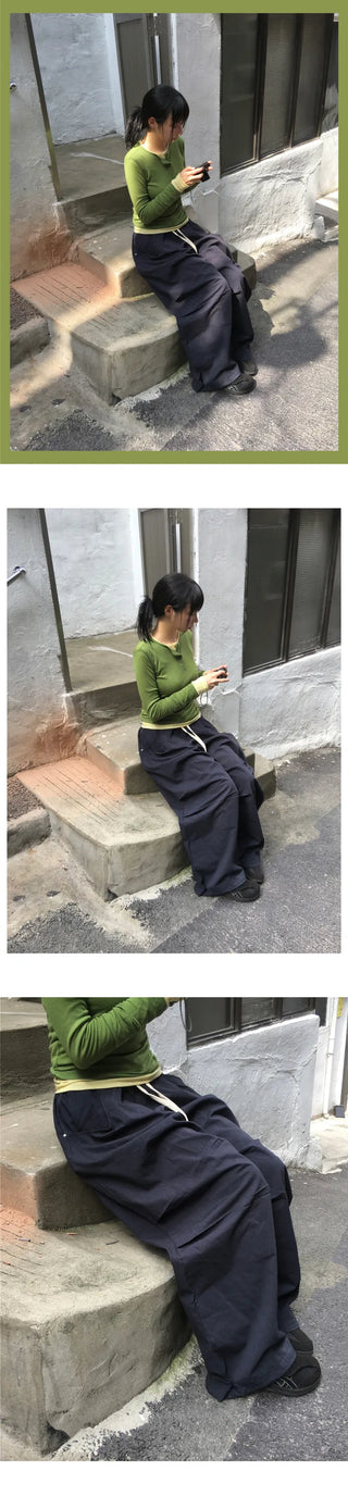 [7 colors] Layered T-shirt