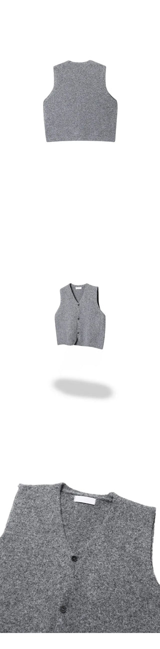 Knit vest