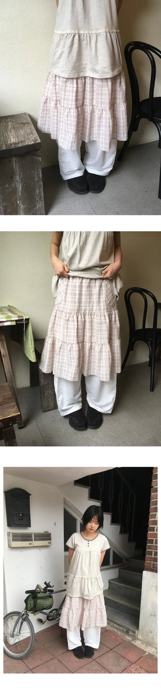 (2 colors) Lace Pants