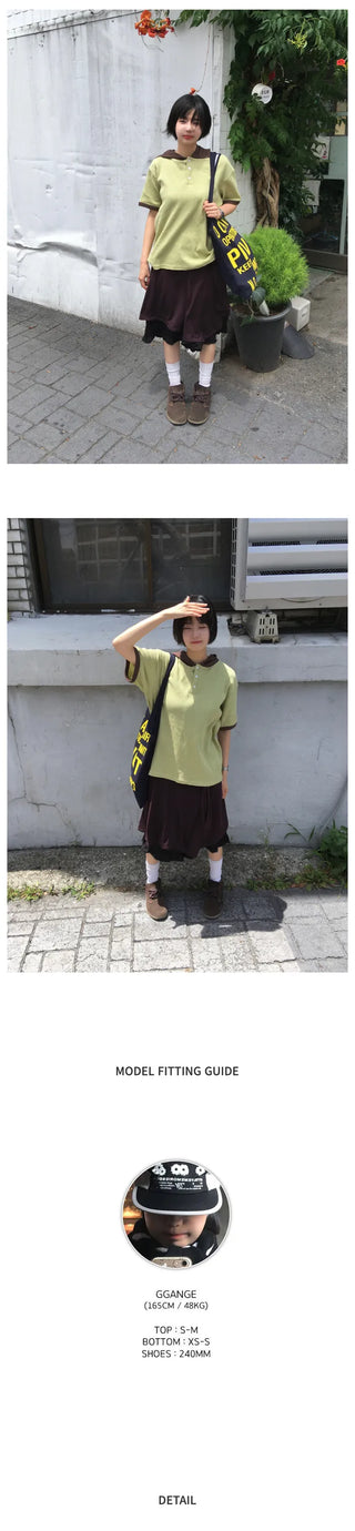 [3 colors] Letter Shoulder Bag