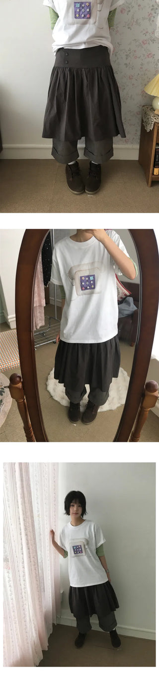 [3 colors] Scope Skirt