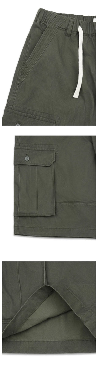 [3 colors] Cargo Bermuda Pants